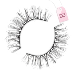 Onlyall Eyelashes Natural Look Fake Eyelashes Natural Lashes Lightweight False Eyelashes Wispy Lashes 3D Faux Mink Eyelashes 7 Pairs D3