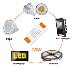 led driver 24v 0.75a 18w, 24v led driver, 240v to 24v transformer, Constant Voltage Driver Adapter, 24v driver, led transformer 0.75a 18w for G4 GU5.3 MR11 MR16 LED Strips Light 24v power supply