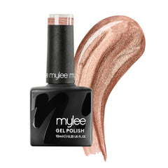 Mylee Gel Nail Polish 10ml [Masterpiece] UV/LED Soak-Off Nail Art Manicure Pedicure for Professional, Salon & Home Use [Shimmer Range] - Long Lasting & Easy to Apply