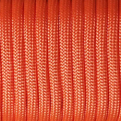 RainbowStone Paracord 7-Strand 550lb Strength 4mm utility rope 15m Hank Radish Orange