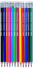 Helix Erasable Colouring Pencils (Pack of 12)