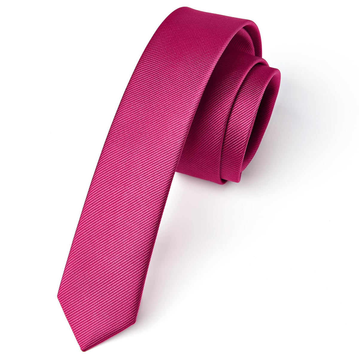 Enlision Pink Tie Skinny Baby Pink Ties For Men Wedding Solid Color 4cm Slim Necktie Classic Formal Silk Tie For Party Business