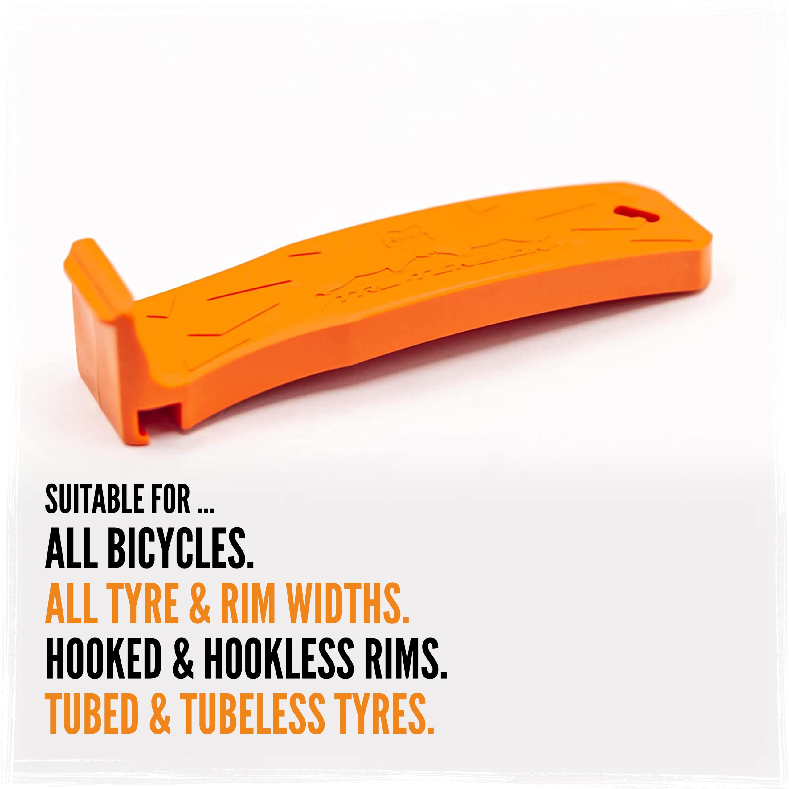 Tru Tension   Tyre Monkey   No Hassel Tyre Lever   Suitable for all Road, Mountain & Race Bikes   Bicycle Tools & Accessories