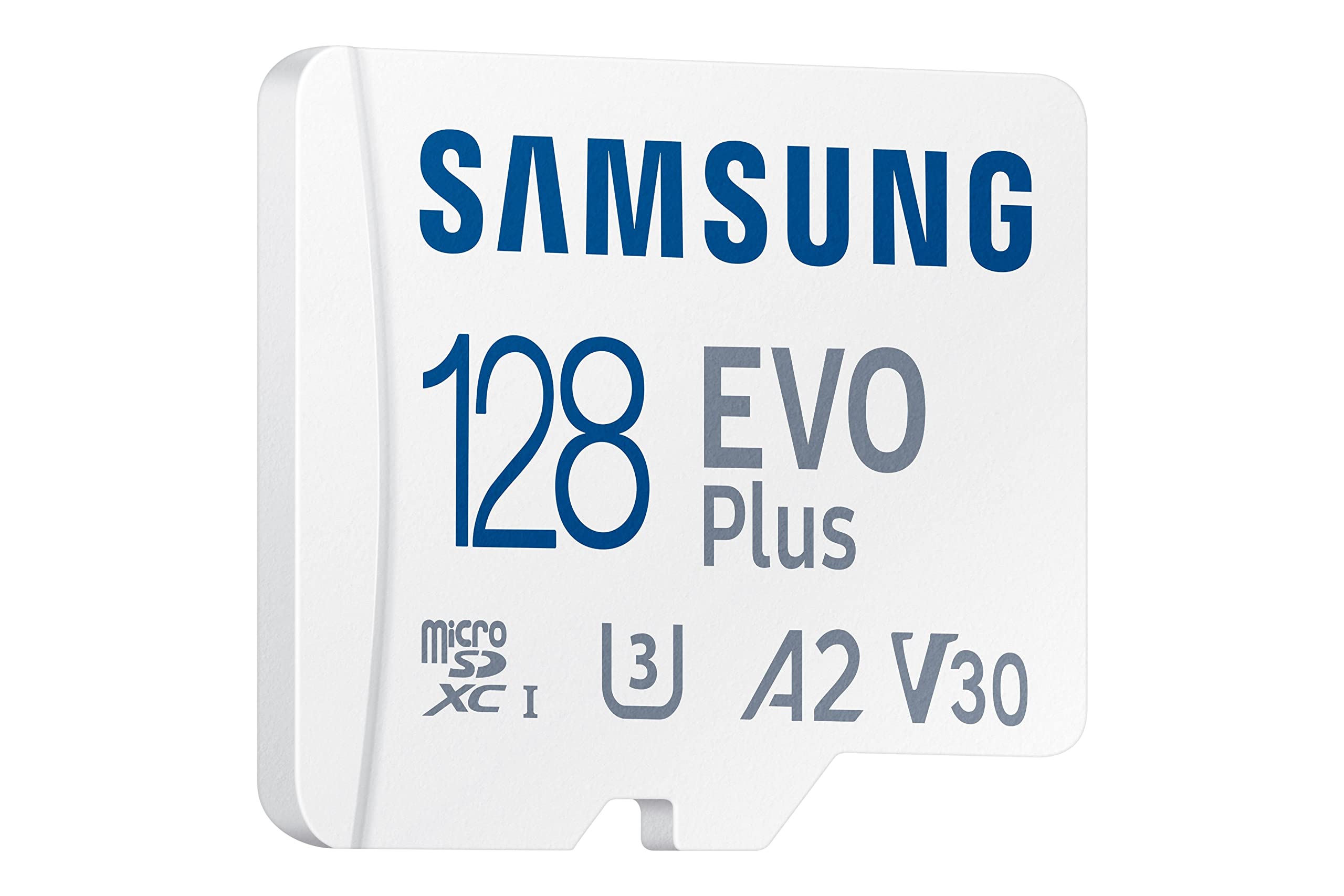 Samsung 128GB MicroSD Evo Plus SDXC U3 Class 10 A2 130MB/s Memory Card with Adapter 2021 Version (MB-MC128KA/EU)