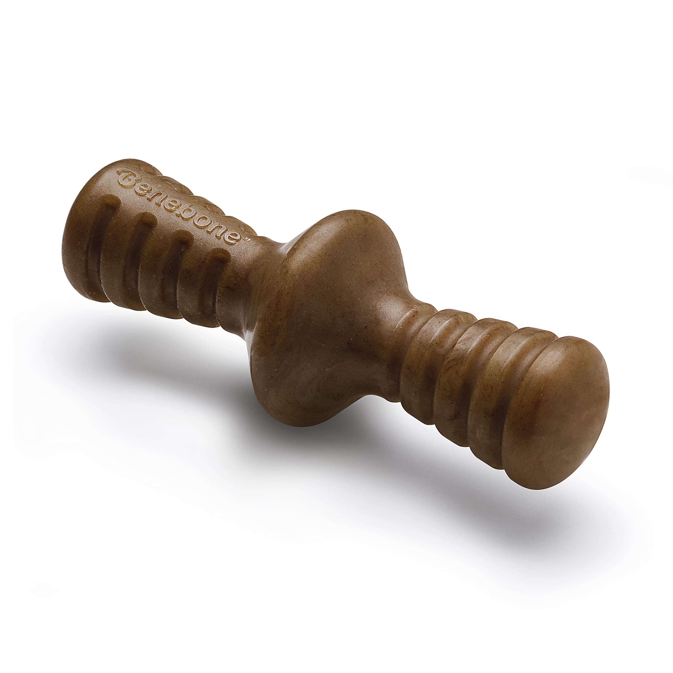 Benebone 2-Pack Indestructible Maplestick/Zaggler for Aggressive Chewers, Long Lasting Tough Boredom Breaker for Dogs, Real Bacon and Maple Wood Flavour, For Small Dogs, Made in the USA.