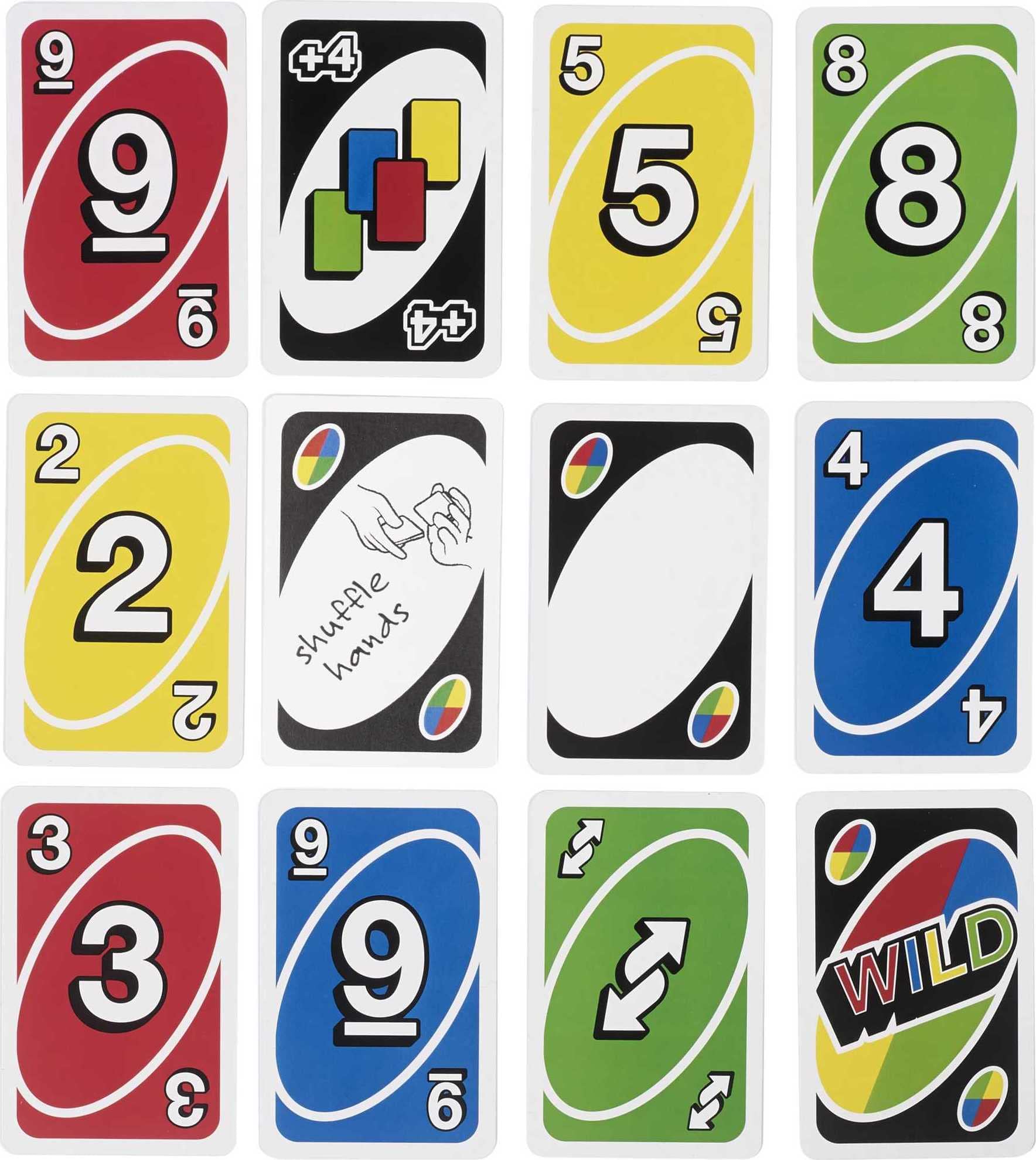 Uno Card Game 2013