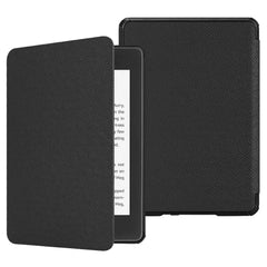 FINTIE Slimshell Case for 6 inches Kindle Paperwhite 10th Generation 2018 (Model No. PQ94WIF) - Premium Lightweight PU Leather Cover with Auto Sleep/Wake, (NOT Fit Kindle 10th Gen J9G29R), Black