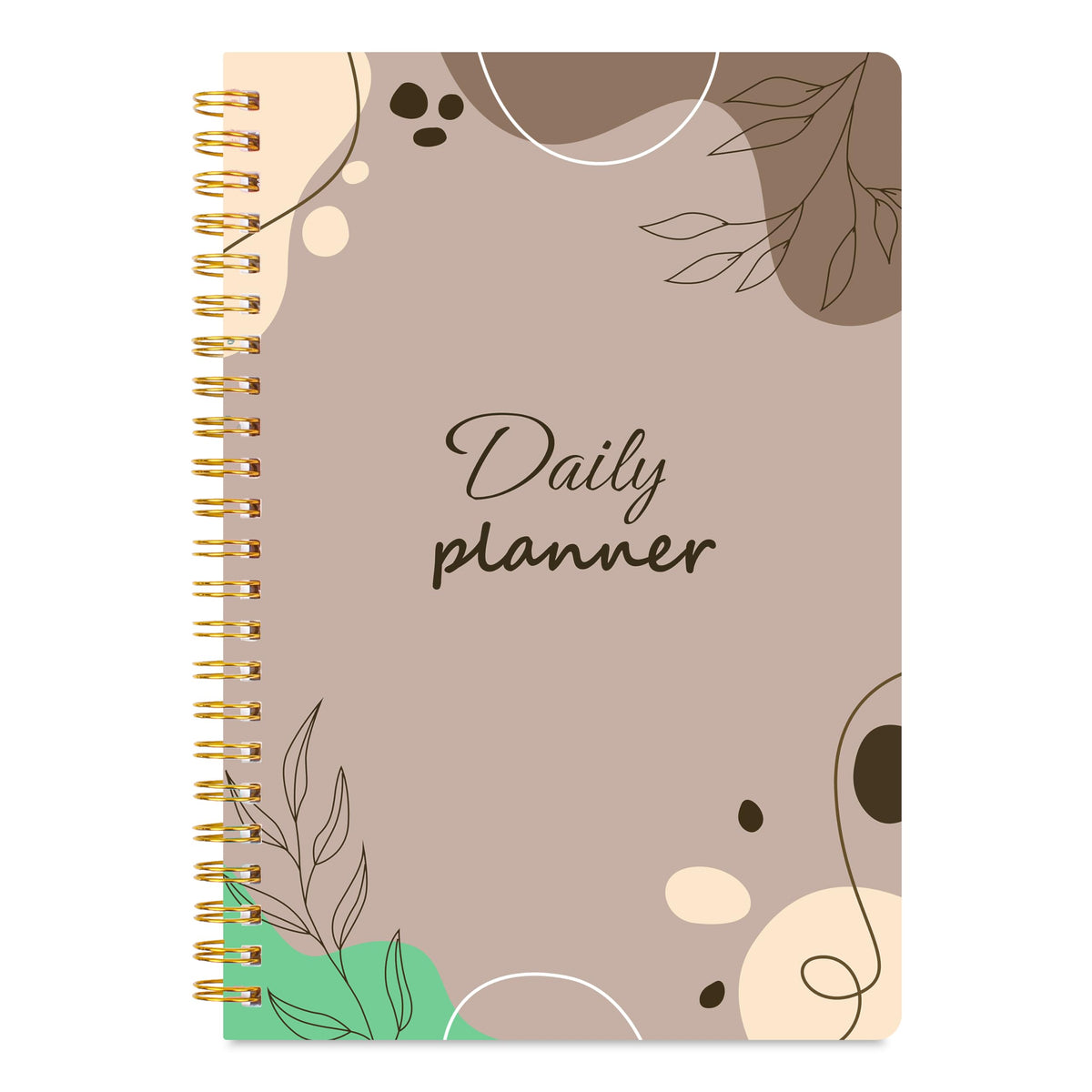 Daily Planner, Daily To Do List Notebook with Personal Organizor, Water Tracker for Home, Work, School,52 sheets, A5