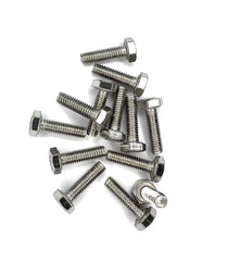 M8 (8mm x 45mm) Hex Set Screw (Fully Threaded Bolt) - A2 Grade Stainless Steel (pack of 10)