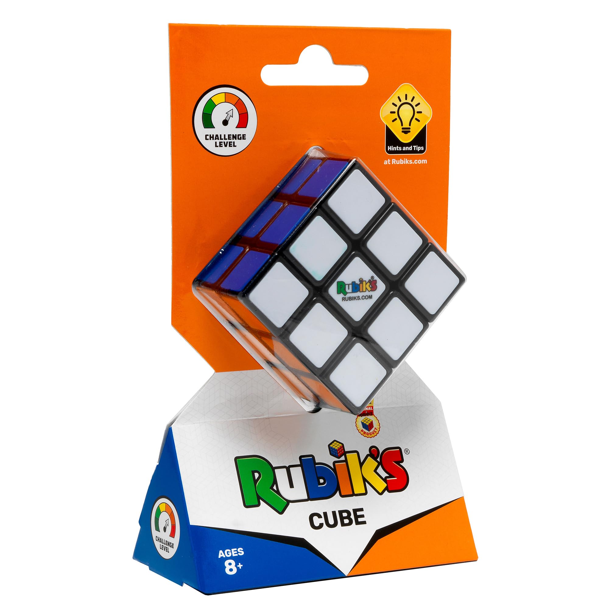 IDEAL   Rubik's Cube: The Original 3x3 Colour-Matching Puzzle - Twist, Turn, Learn   Brainteaser Puzzles   Ages 8and