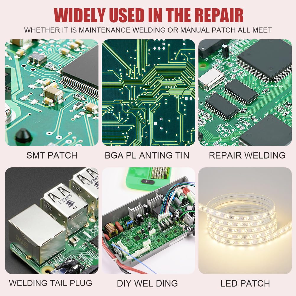 flintronic Solder Flux Paste, 50g Rosin Solder Flux, Solder Flux Tin Paste, No-Clean Lead-Free Flux Environmentally Friendly Solder Tin Paste for Phone SMD PCB BGA PGA Home Appliance Welding