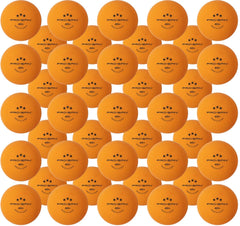 PRO SPIN Ping Pong Balls - Orange 3-Star 40and Table Tennis Balls (Pack of 60)   High-Performance ABS Training Balls   Ultimate Durability for Indoor/Outdoor Ping Pong Tables