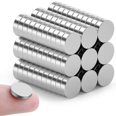 FINDMAG 100 Pack Magnets, 10 mm x 2 mm Fridge Magnets, Neodymium Magnets, Small Magnets, Strong Magnet, Magnets Strong, Whiteboard Magnets, Magnets for Whiteboard, Magnets for Crafts, Tools, DIY