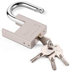 AMMIY 60mm Padlock Best Used for Warehouse, Container, Garage, Shutter, Storage Units, Sheds, Garages, Fences High Security Padlock with 4 Keys