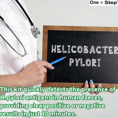 Stomach Ulcer Test Helicobacter H Pylori - Faecal Kit - One Step (1 Test)