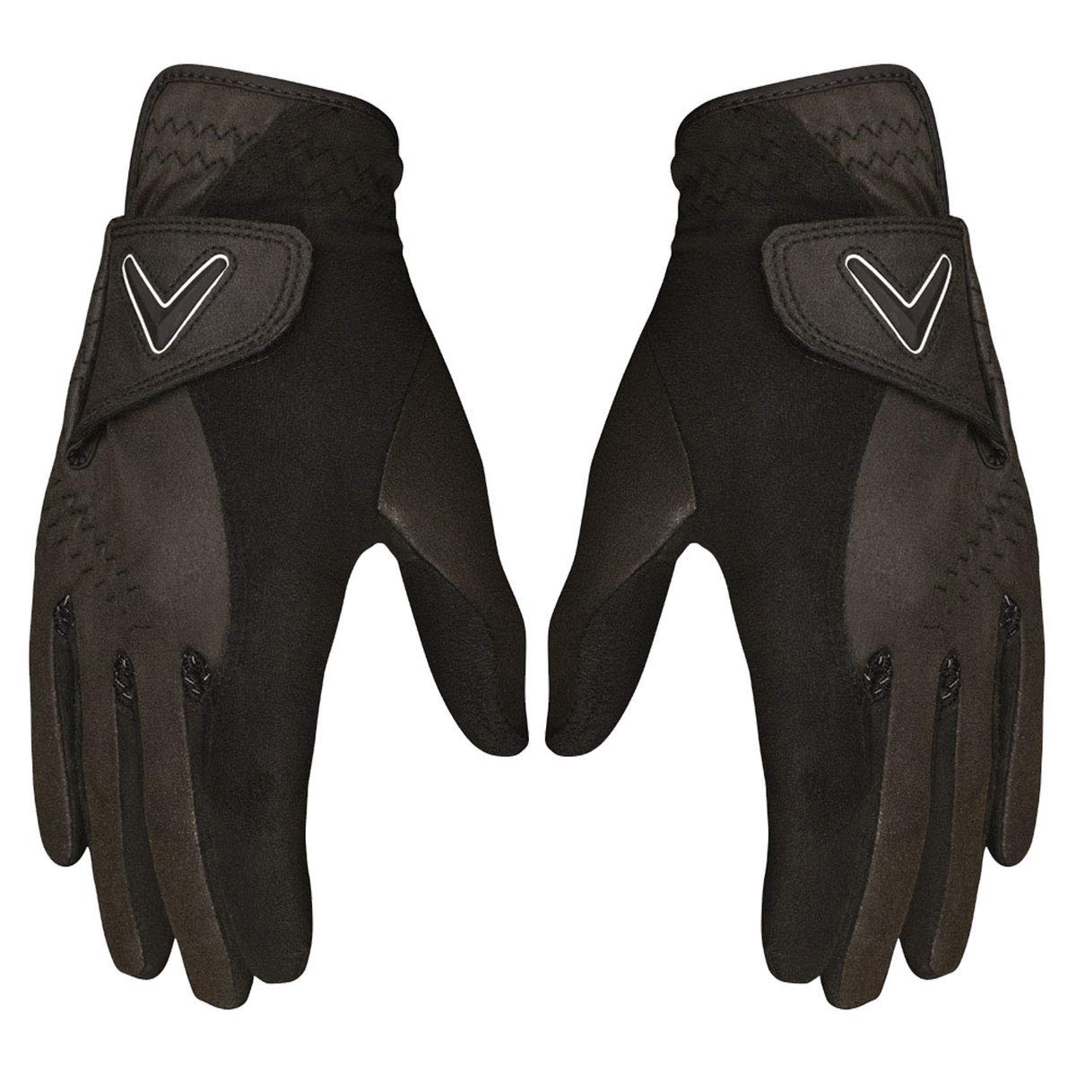 CALLAWAY Men's Gloves Opti Grip (Pack of 2), Black, Small