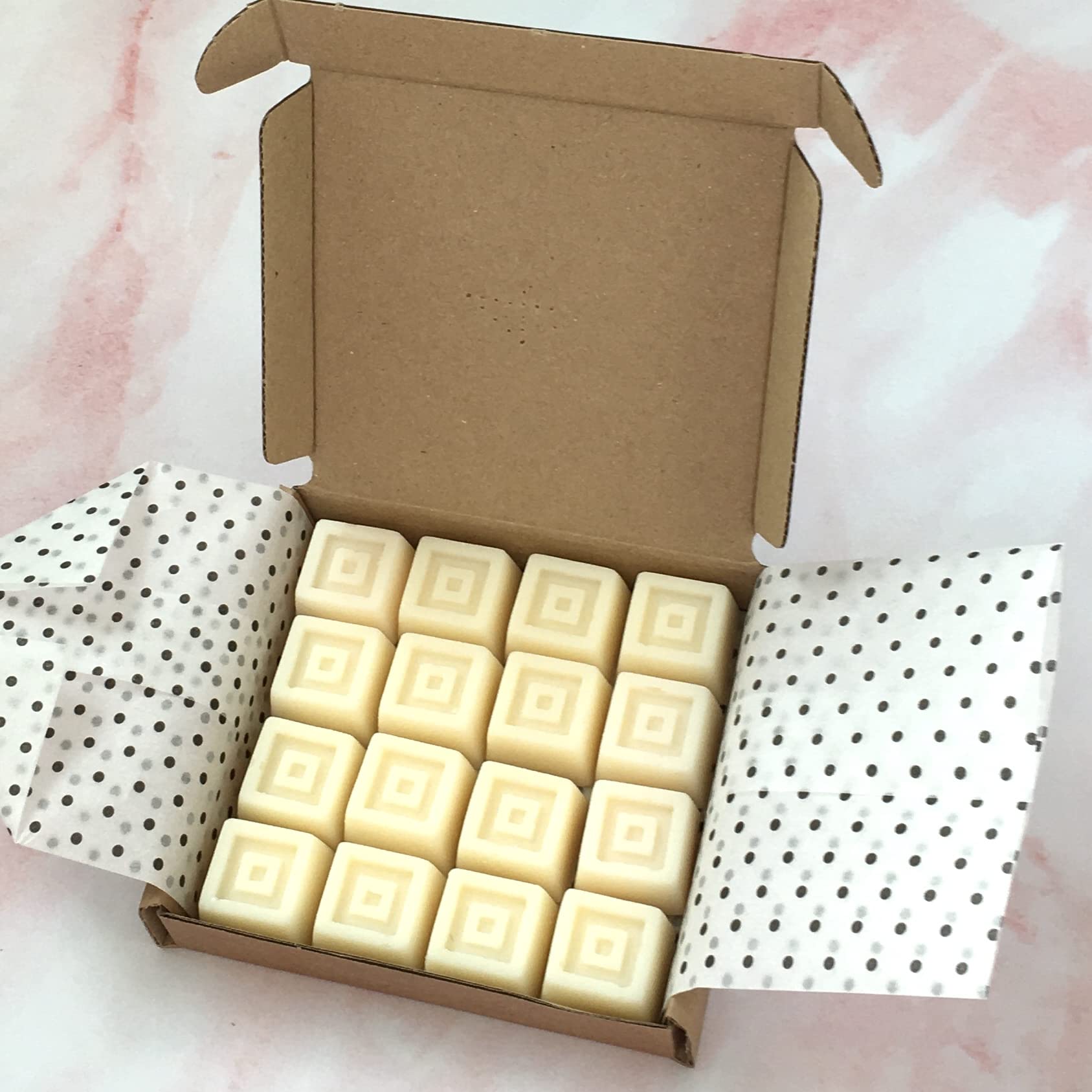 Neroli & Ylang Ylang scented soy wax melt gift box- 16 fragranced wax melts, hand poured and vegan friendly