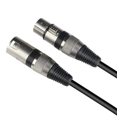 3 Pin Dmx Cable Dmx Lighting Cable, Dmx Cables 3m 10ft Female to Male XLR Cable, Mic Leads XLR Cables XLR Wire for Stage Lights or DJ Mixer System Dmx Wire Signal Connection