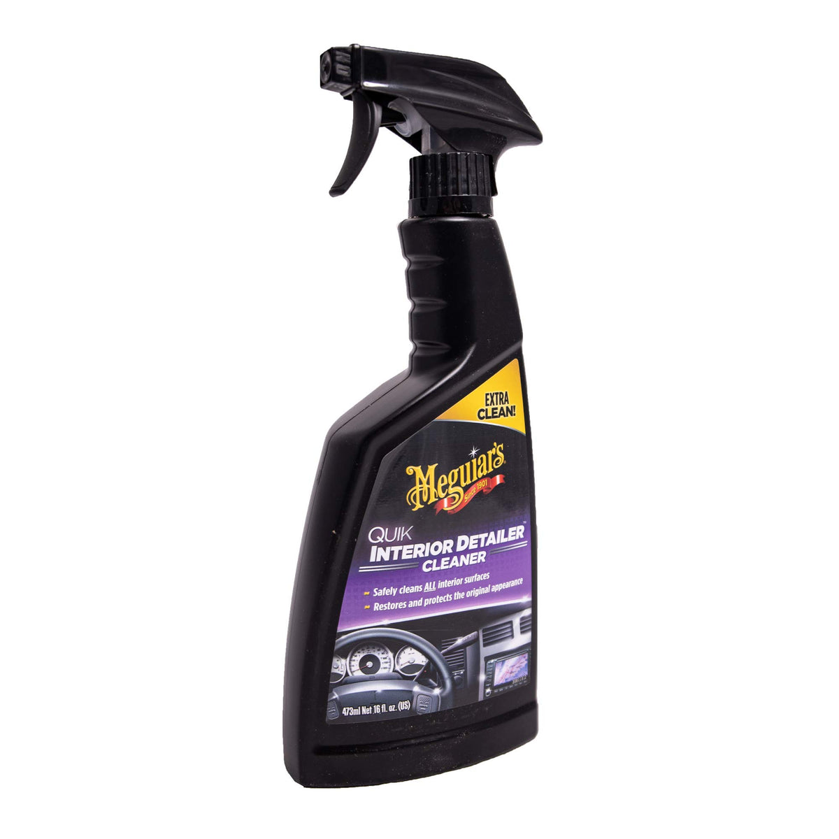 Meguiar's G13616EU Quik Interior Detailer Cleaner 473ml for a matt finish. Cleans all interior car surfaces