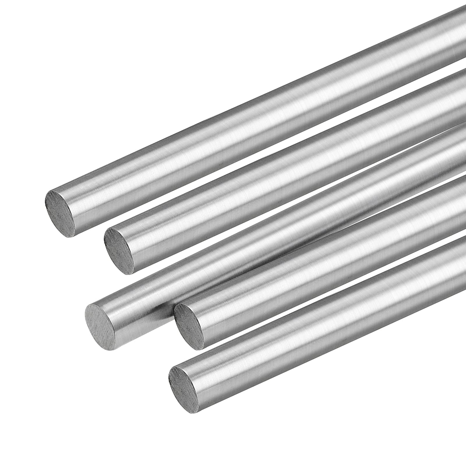 Linear Rod 2pcs 6mm x 150mm Linear Motion Rod Shaft Guide,6mm Diameter Hardened Rod Chrome Plated Straight Bearing