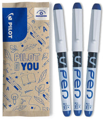 PILOT Vpen Disposable Fountain Pen - Blue, Pack of 3