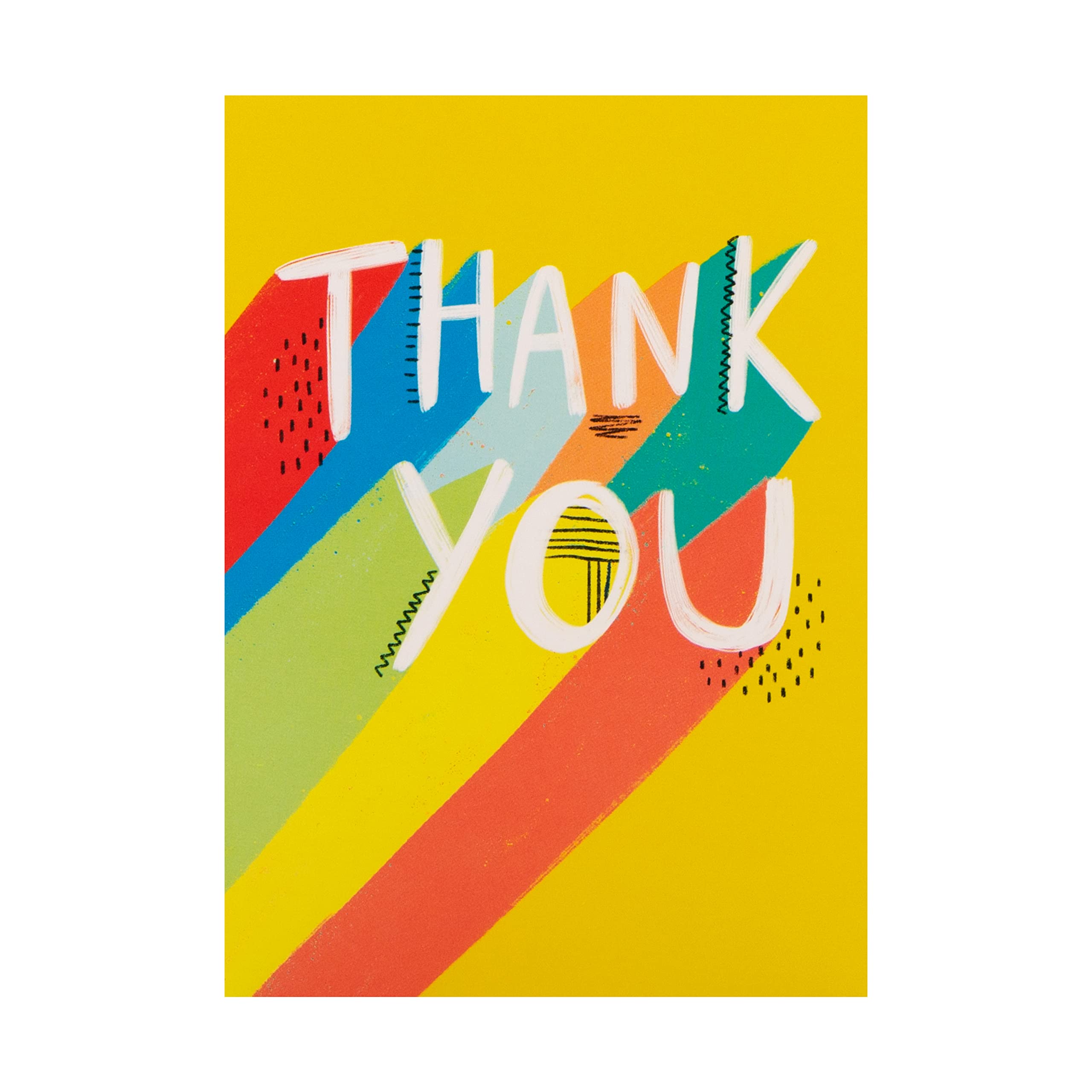 Hallmark Pack of 5 Thank You Cards from 1 Graphic Text Design