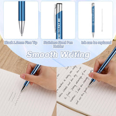 FRIUSATE 12Pcs Funny Pens for Work, Cheeky Slogan Pens Novelty Rude Pens Black Ink Retractable Ballpoint Pens for Colleagues Women Men Office Quirky Gift