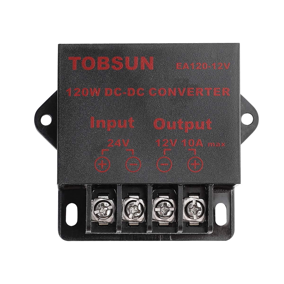 HOMELYLIFE DC 24V to DC 12V 10A 120W Step-Down Buck Converter Voltage Regulator Reducer – Stable, Efficient & Powerful Conversion for Automotive, Industrial & DIY Electronic Projects