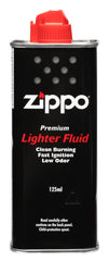 Zippo Lighter Fuel, Works with Zippo Windproof Lighter and Zippo Refillable Hand warmer, Fast Ignition, Low Odor, Lighter Fuel Refill, Easy Fill Nozzle, Black, 125 ml (4 oz)