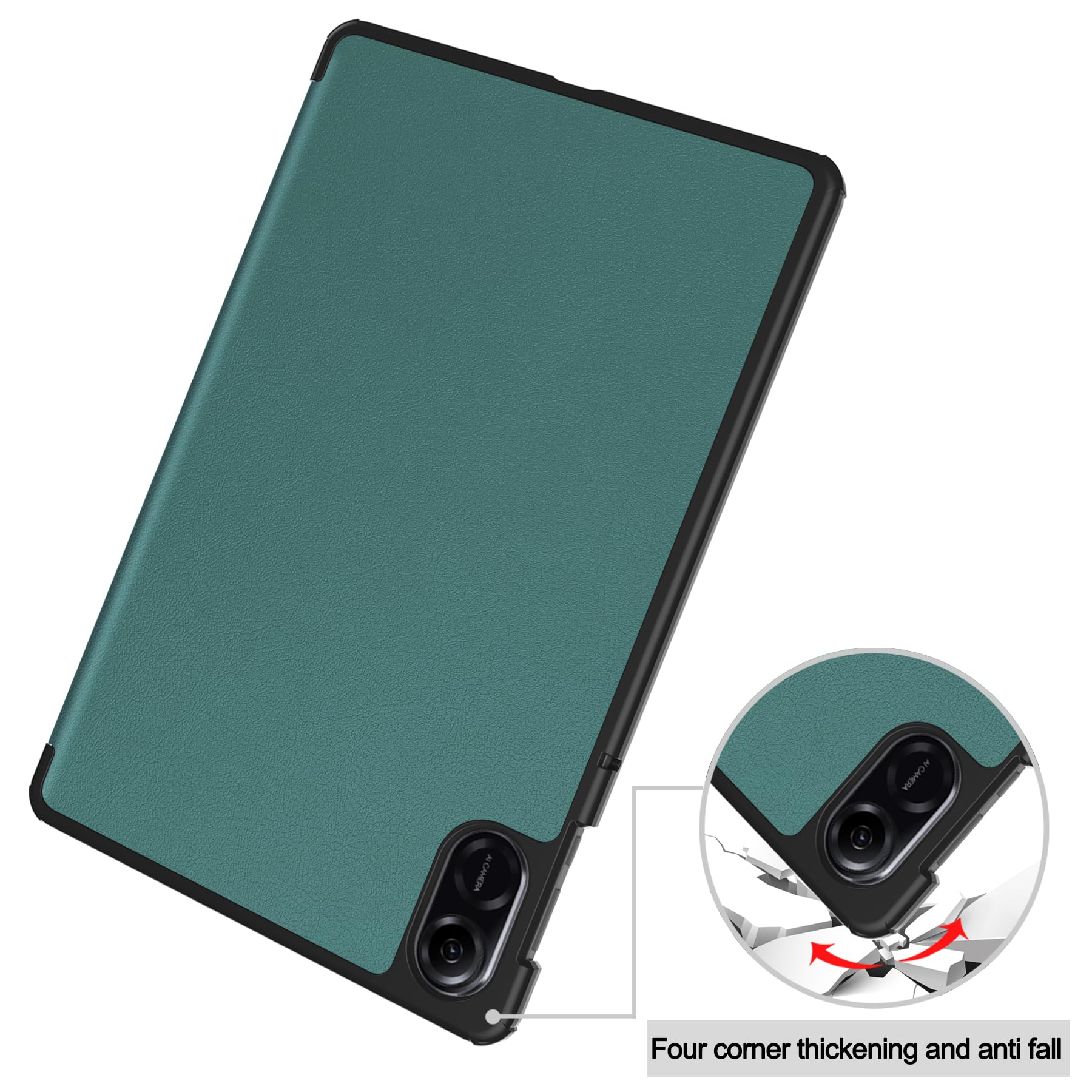 idudao Case for Honor Pad X9 11.5 inch 2023, Slim Light Tablet Cover Folio Hard Case Shell Fit for X9 11.5 in Green