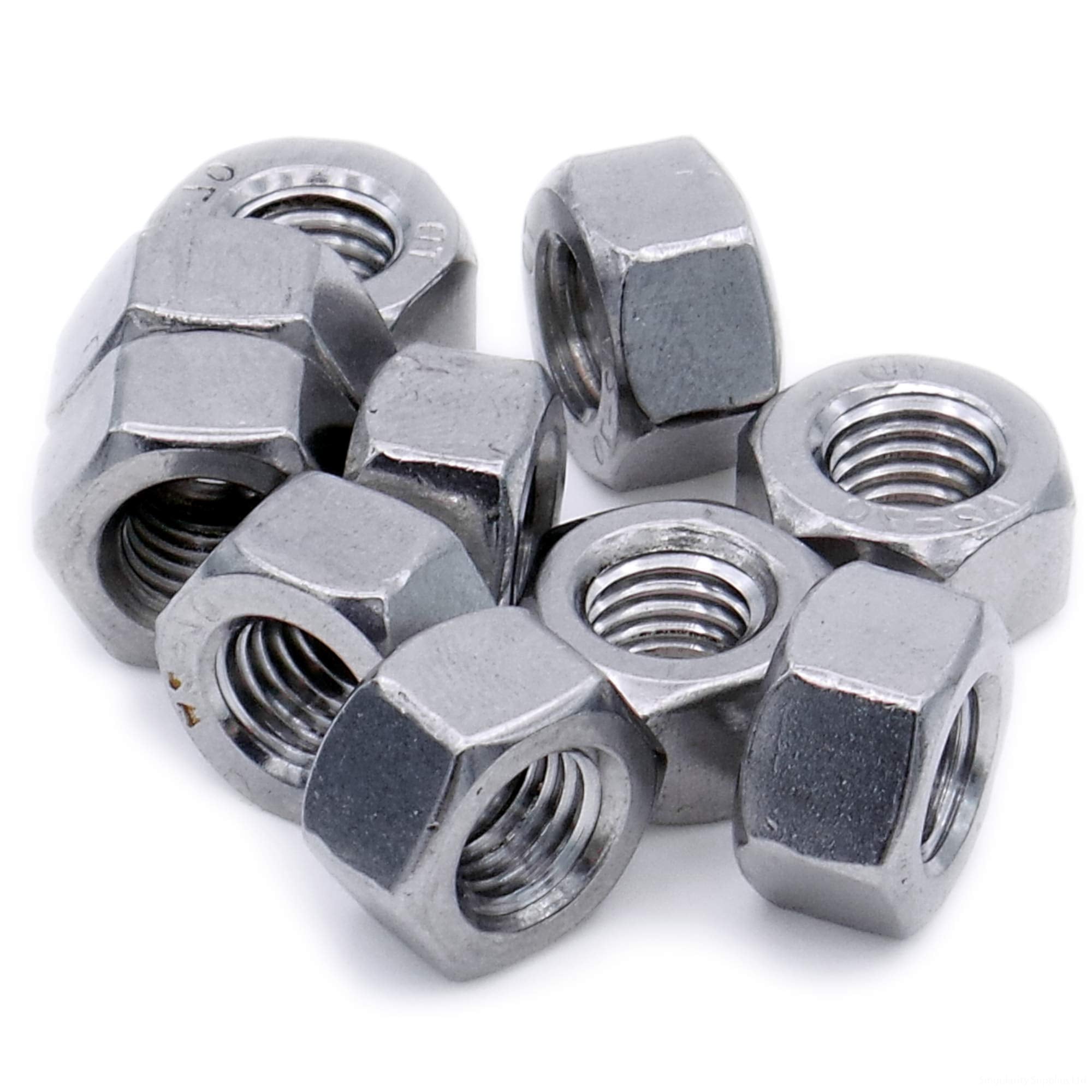 M8 (8mm) Hex Nut - Stainless Steel (A2) (Pack of 20)