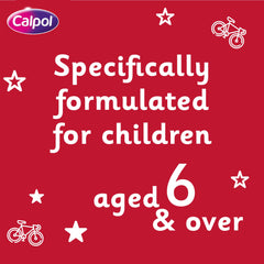 Calpol SixPlus Suspension Sugar Free Strawberry Flavour 6and Years, 80 ml