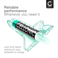 CELLONIC® Battery Replacement for Siemens Gigaset A400 A415 A415A CL660HX A580 A585, C300 C430, C475 C530, S810 Cordless DECT Phone Rechargeable 4x AAA Micro LR03 Battery Pack 4x 1000mAh