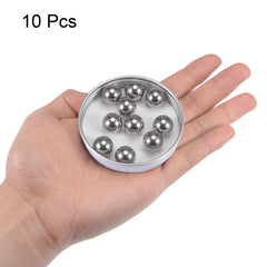 sourcing map 10pcs 14mm 201 Stainless Steel Bearing Balls G200 Precision