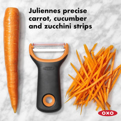 OXO Good Grips Julienne Prep Peeler, Black