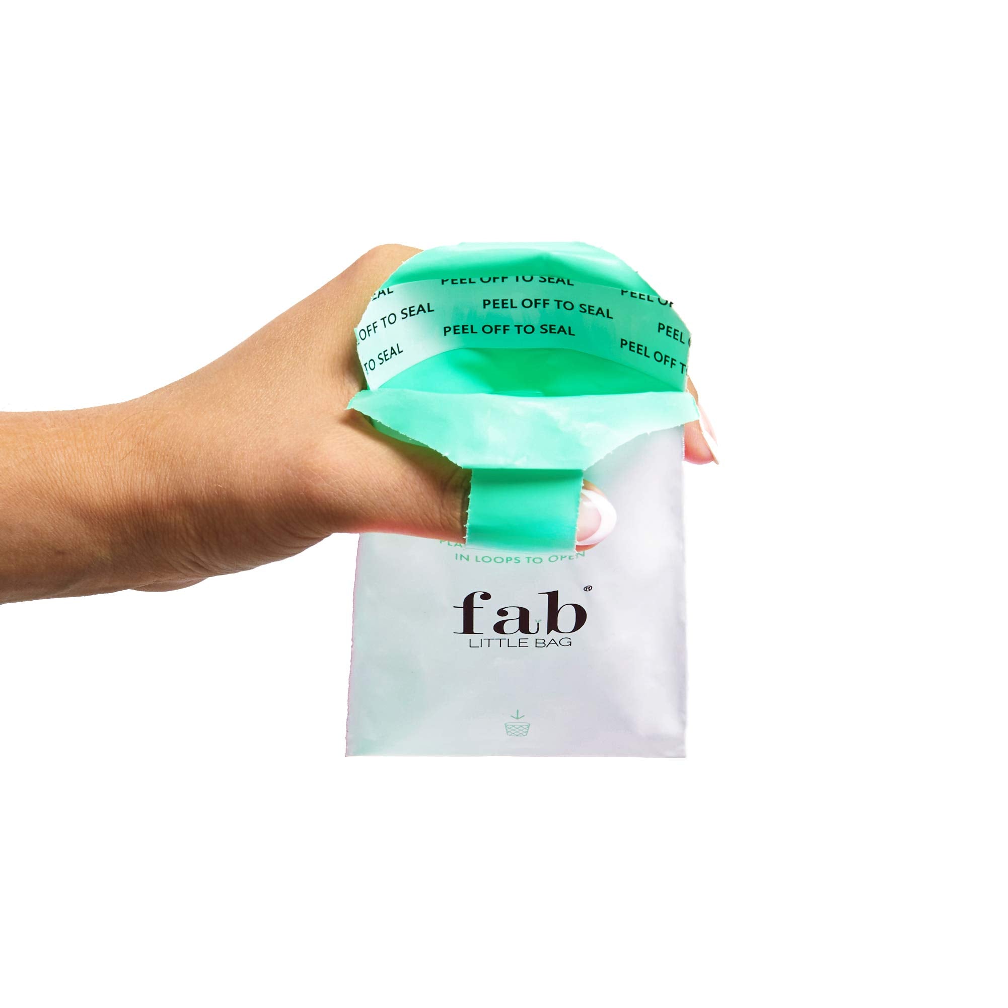 Fab Little Bag Sanitary Disposal Bags for Tampons, Ladies Sanitary Pads, Sanitary Towels, Panty Liners, Feminine Hygiene Products - No Mess, No Odour, Sealable - Pack of 45 Tampon Disposal Bags