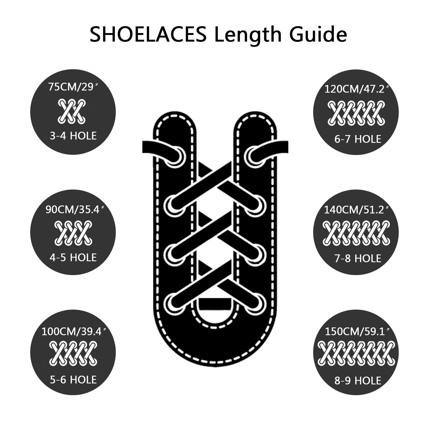 CCSOFTIME Flat Black Shoe Laces for Trainers Converse Air Force 1,Black Replacement Sneaker Laces for Sport Shoes,Casual Shoe,Wide 8mm Laces for Men Women Kids Adult,(1Pair-Black-160cm)