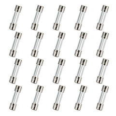 HUAREW T1.6AL250V 20 Pcs 5x20mm slow blow glass fuse 1.6A 250V 0.2 x 0.78 inch time delay fuse