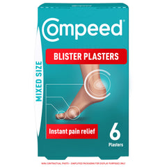 Compeed Mixed Size Blister Plasters, Pack of 6