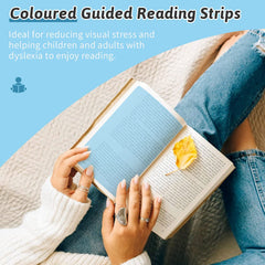 Coolon Dyslexia Overlays Dyslexia Aids for Children Coloured Overlays for Dyslexia 8PCS Overlays for Reading Dyslexia Coloured Overlays (A4 Dyslexia Overlays)