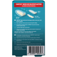 Compeed Mixed Size Blister Plasters, Pack of 6