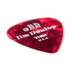 Jim Dunlop 483P09TH Guitar Pick Player Pack - Red Pearl (Pack of 12)