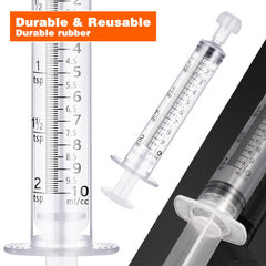 10ml Syringes, 10 Pcs Syringes without Needles, Colostrum Syringe, Medicine Syringe, Refilling Syringe 10ml, Feeding Syringes, Reusable Measuring Syringe for Feeding Drinks Lab