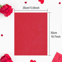 MIAHART 60 Sheets Valentine's Day Tissue Paper 50x35CM Red Gift Wrapping Paper Bulk for Valentine's Day DIY Crafts Birthday Wedding Packing Decoration