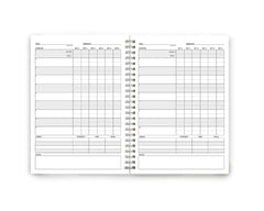 The Gym Log - The Perfect Logbook to record all your Workouts - A5 size with 104 pages and enough space for 100 workouts - An essential for all fitness regimes