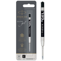 Parker Gel Refill   Fine Tip (0.5mm)   Black QUINK Ink   1 Count