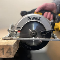 Saxton TCT16560T 165mm x 60t TCT Thin Kerf Cordless Circular Saw Blade Compatible with Dewalt Makita