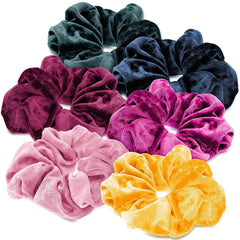 Hair Scrunchies Velvet Elastic Hair Bands Scrunchy Hair Ties Ropes Scrunchie for Women or Girls Hair Accessories