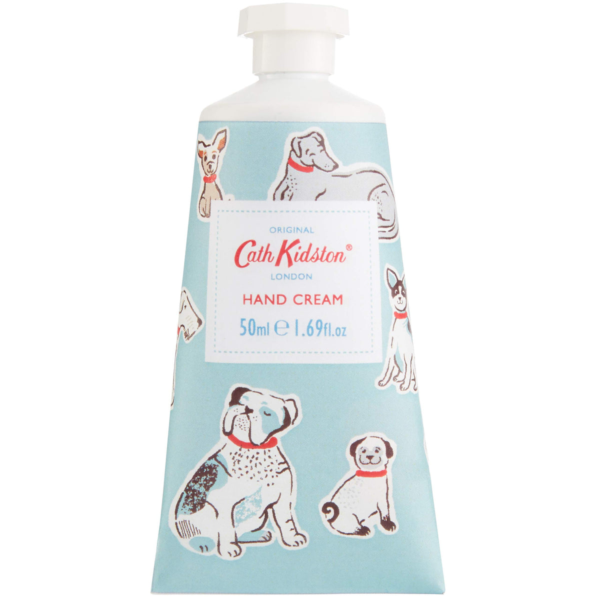 Cath Kidston Squiggle Dogs Everyday Moisturising Hand Cream   Enriched With Shea Butter   Made In The UK & Vegan Friendly   Travel Friendly Size   50ml