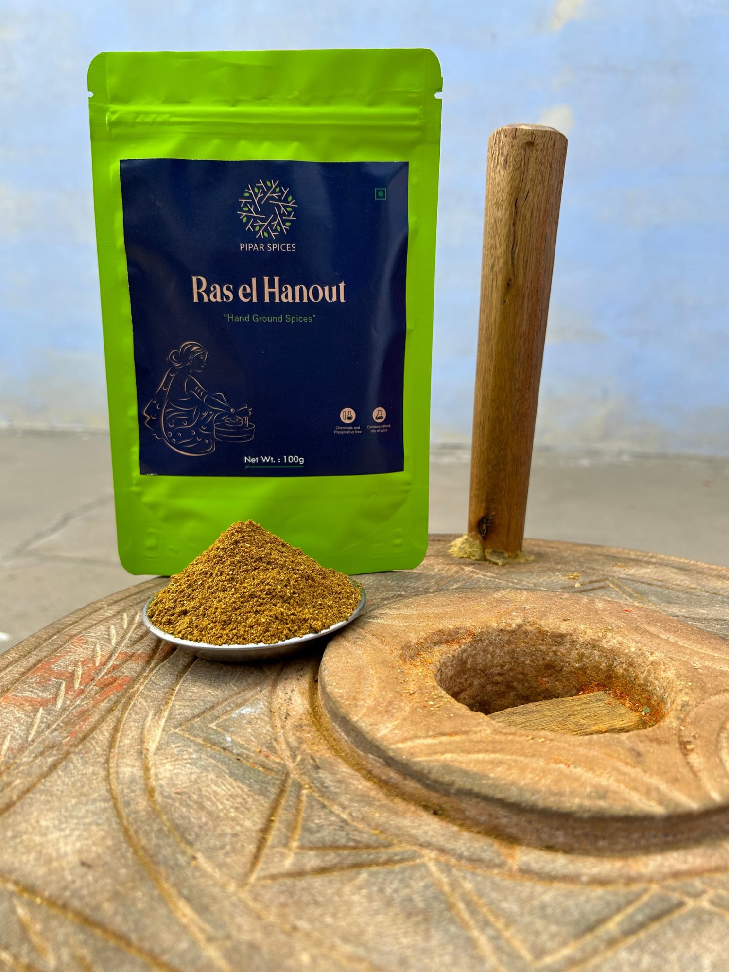 Pipar Spices Ras el Hanout   Hand Grounded For Rich Aroma And Flavor.